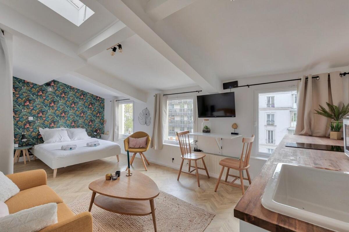 Appartement Cosy Proche Arc Triomphe - 2P Paříž Exteriér fotografie